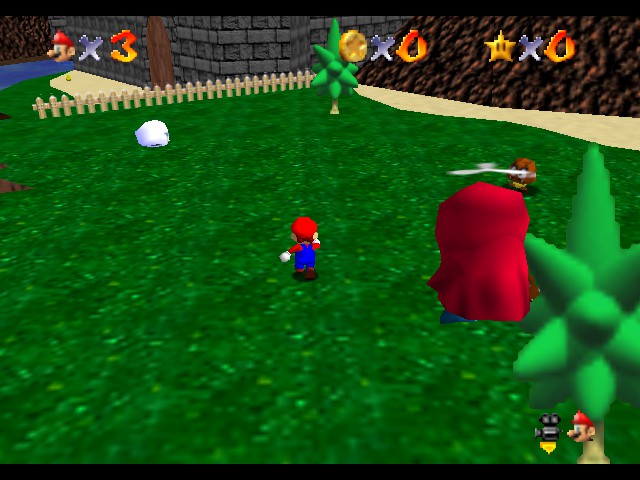 Super Mario Rainbow Road Screenshot 1